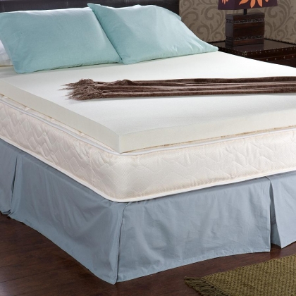 SouthernEnterprises BD8407FF Enhance Memory Foam Full 3 inch  Polyurethane foam