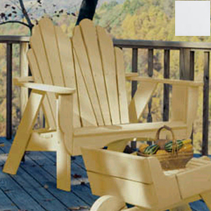 Uwharrie Chair 4051 Fanback Settee  White