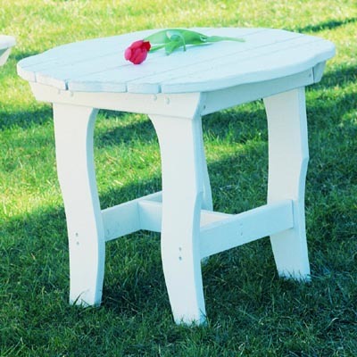 Uwharrie Chair 5030 Companion Side Table  White