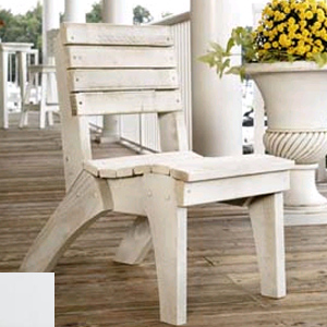 Uwharrie Chair 5093 Companion Dining Chair  White