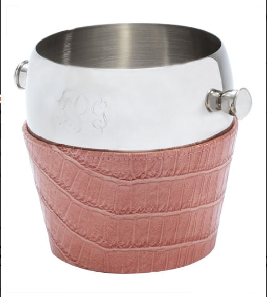 Vac207 Chill Pink Leather Bottle Cooler