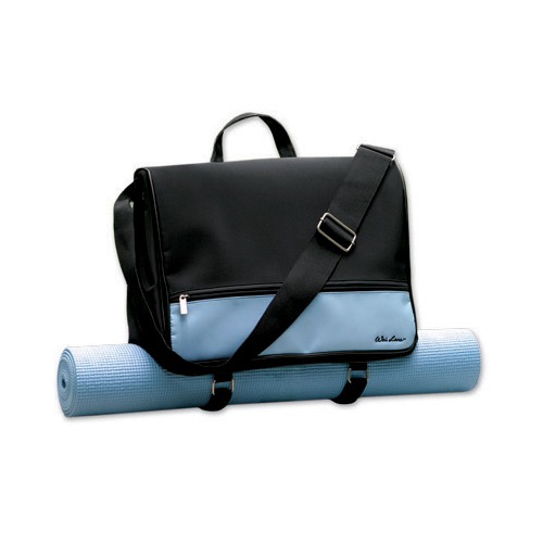 Wai Lana Productions 241B Pilates Yoga Metro Bag with Yogi Mat  Blue
