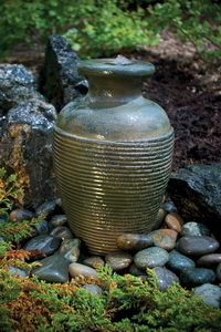 Aquascape Amphora Vase - Green Slate