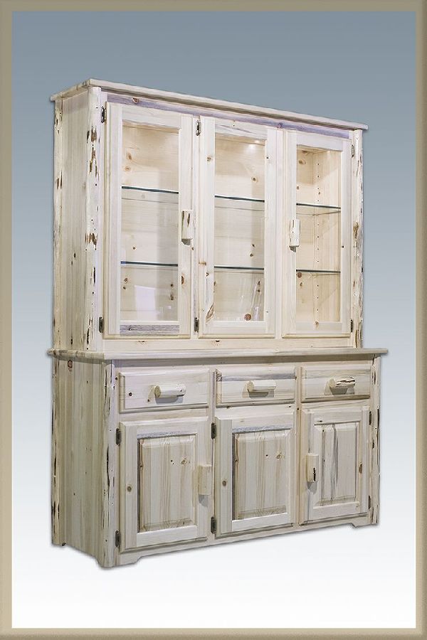 Montana Woodworks MWCCCHLDSL The China Hutch with Sideboard