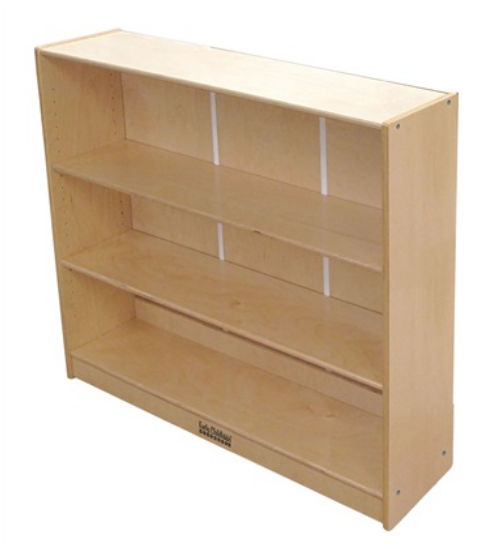Early Childhood Resource Elr-17100 3 Shelf Bookcase Birch 36 In. In Natural Finish