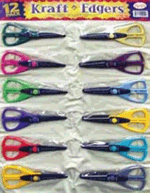 Early Childhood Resource ELR0129 6 Sets of 12 Pack Kraft Edgers Classpack in Vin