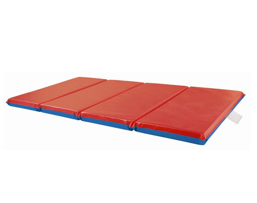 Early Childhood Resource Elr-0576 4 Fold 2 In. Thick Rest Mat - Red And Blue- Set Of 5