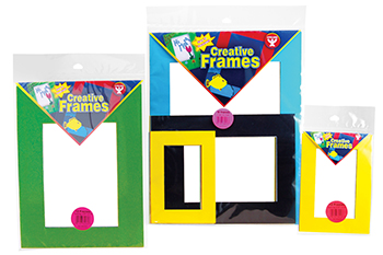 Hygloss Products Inc. HYG34446 Bright Frames Small