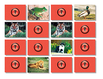 Animals Photographic Memory Matching Game