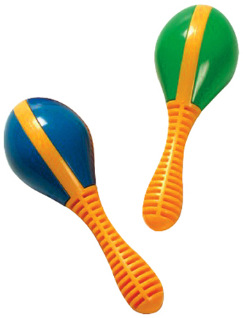 Hohner Maracitos Plastic Egg Shakers With A Handle