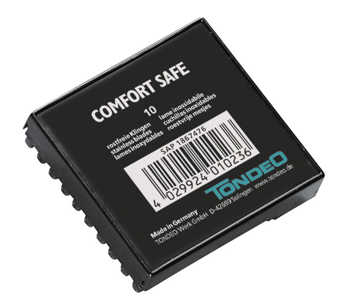 EAN 4029924011035 product image for Tondeo 1103 Comfort Safe Blades- 50mm-size Box of 100 | upcitemdb.com