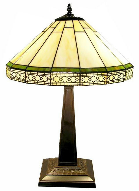 F16257 2-light Roman Table Lamp