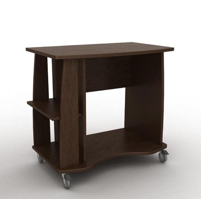 Ameriwood Industries 9236057Y Black Castle Collection Pc Cart