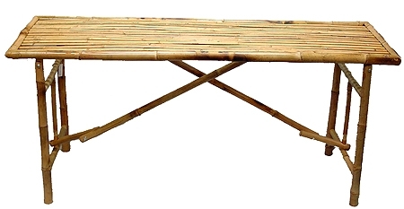 5202 Long Table - Natural Bamboo