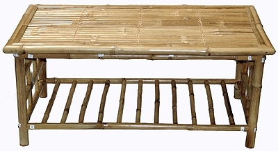 5449 Coffee Table - Natural Bamboo
