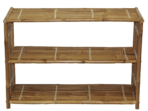 5471 Natural Shelf Table - Natural Bamboo