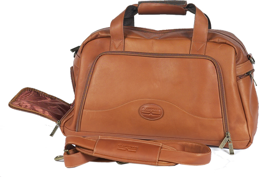 Claire Chase 328E-saddle Weekender Duffel - Saddle