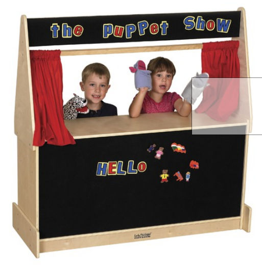 Early Childhood Resource Elr-0693 Puppet Theater - Flannel