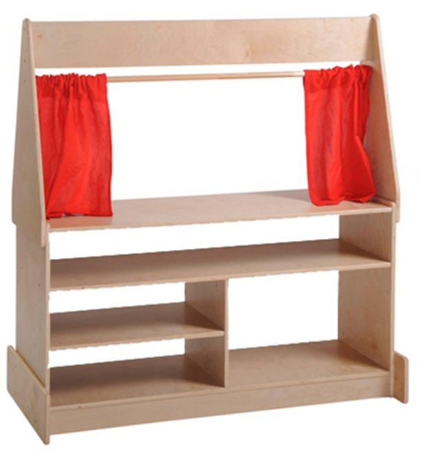 Early Childhood Resource Elr-0695 Puppet Theater Dry Erase