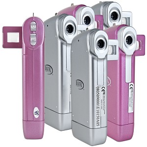 Digital Concepts 306916PK 640 x 480 Pocket Video Digital CameraCamcorderPC Camera with 16MB Memory Evertek 6Pack