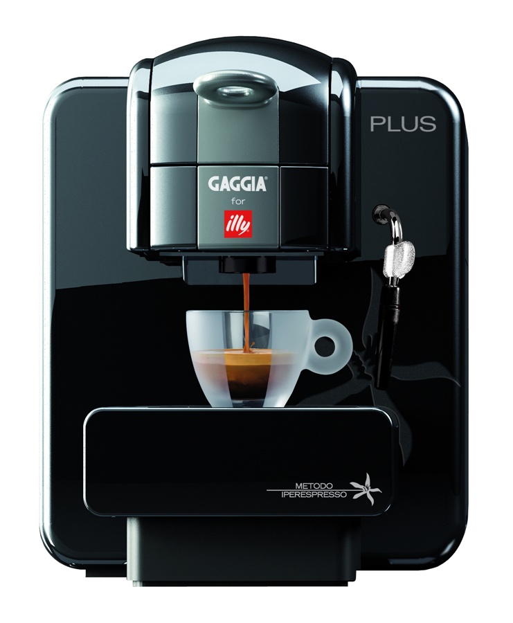 Gaggia 105399 Illy Plus Single Serve Espresso Machine - Black