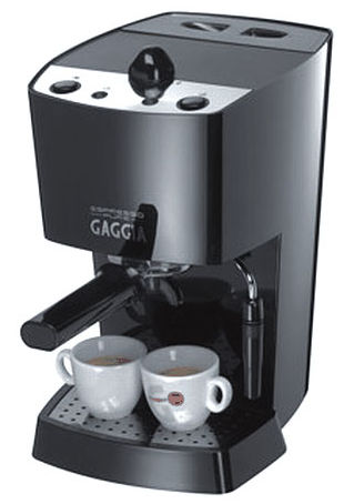 Gaggia 12600 Espresso Pure SemiAutomatic Espresso Machine Black