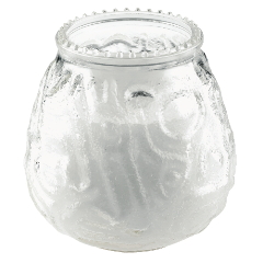 Sterno STE 234V1CL EuroVenetian Filled Glass Candles  Clear