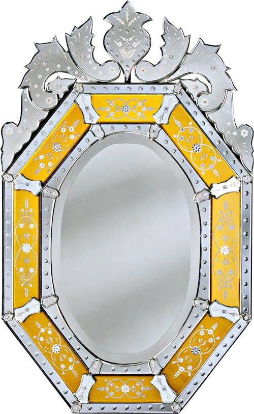 Mirrors by Venetian VG084 Octagon Gold