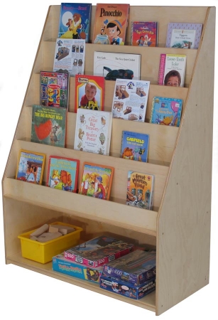 Strictly for Kids SF352 Mainstream School Age Book Display with Storage