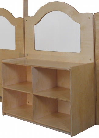 Strictly for Kids SF3231 Mainstream 36 in. Wave Design Room Divider with 24 in. 