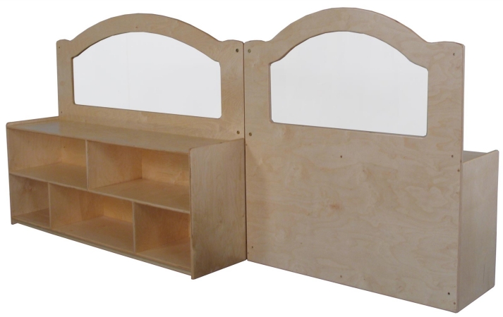 Strictly for Kids SF3232 Mainstream 48 in. Wave Design Room Divider with 24 in. 