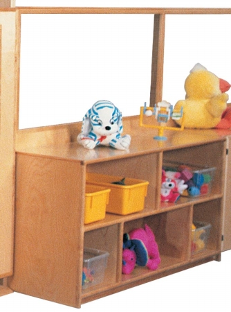Strictly for Kids SK3231 Deluxe Divider with 24 in. H Storage and Divided Shelve