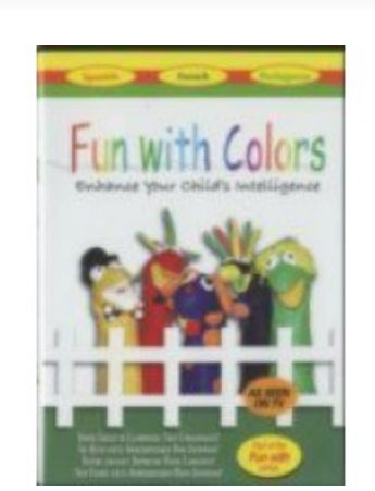 Talicor 321 Fun With Colors Dvd