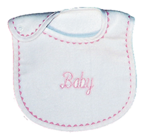 Raindrops 6200 Baby Bib  PinkBlueYellow