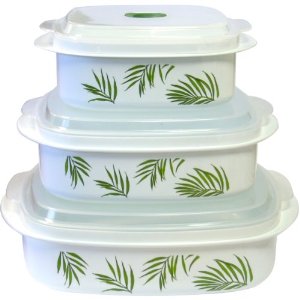 Reston Lloyd 20240 Corelle Coordinates 6 Piece Microwave CookwareStorage Set  Ba