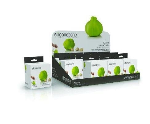 StoreBound SZ09KS11111AAL Silicone Zone Garlic Peelers Lime