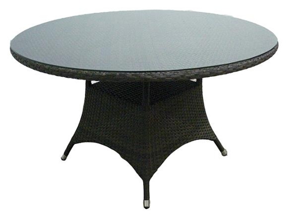 Source Outdoor SO00824 Circa Collection All Weather Wicker Dining Table