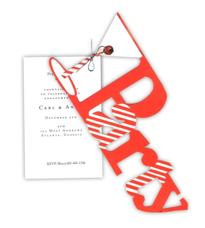 Holiday Martini Party Invites