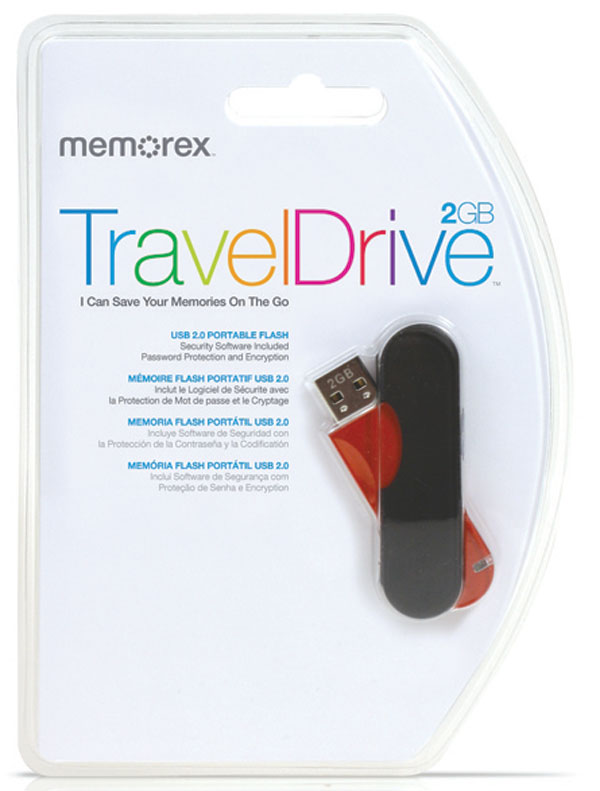 UPC 034707090774 product image for Memorex 9077 TravelDrive CL 2GB | upcitemdb.com