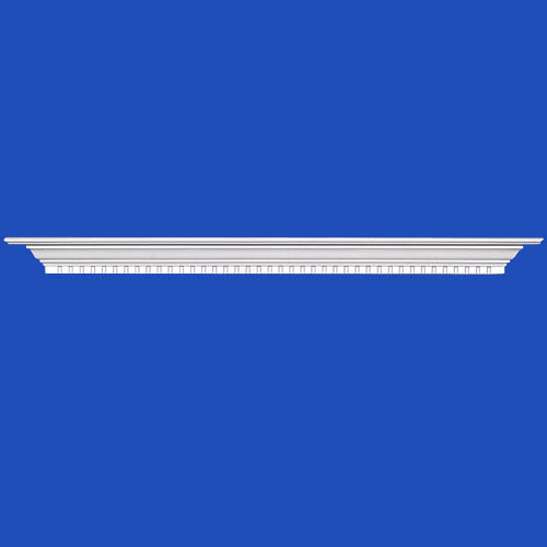 Trotter DENT60PG 60apos;apos; Trotter Paint Grade Dental Mantel Shelf