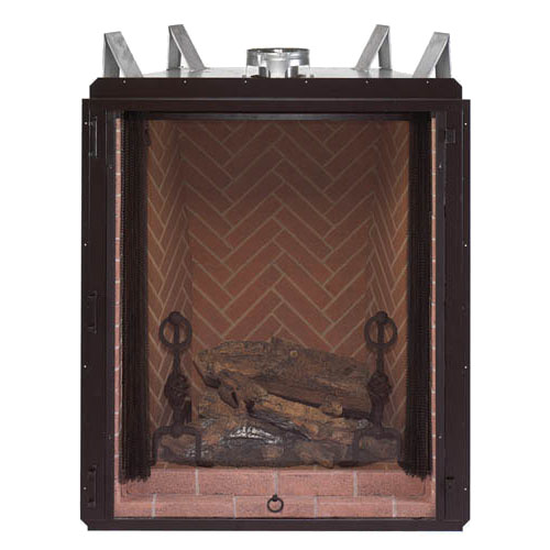 DDI DVF36HN 36apos;apos; Citadel Radiant Heat Direct Vent Fireplace