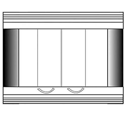 Elite EFF Fireplace Facing without Grills