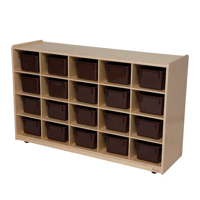 14502 20 Tray Storage W - Chocolate Trays