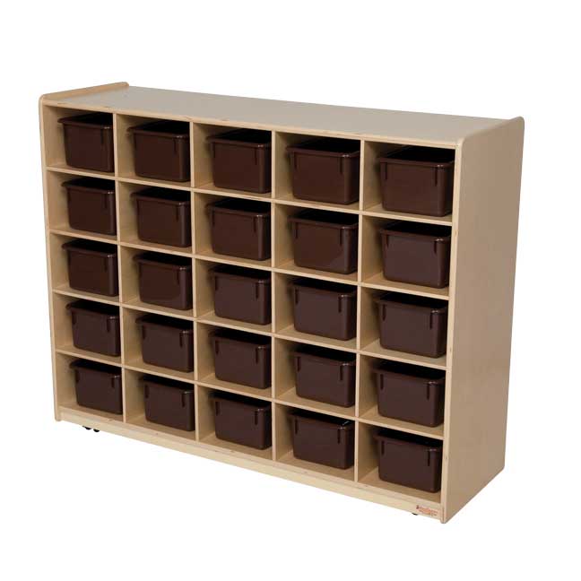 16002 25 Tray Storage W - Chocolate Trays