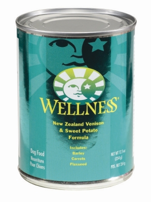 Wellpet Om08874 12-12.5 Oz Wellness New Zealand Venison And Sweet Potato Food