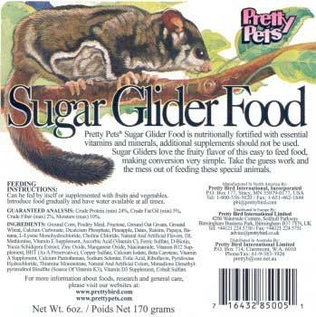 Pb91005 20 Lb Sugar Glider Food