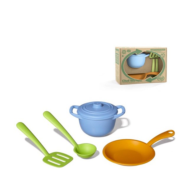 Green Toys GRTCHF01R Green Toys Chef Set