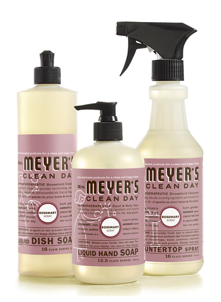 Mrs. Meyers Clean Day MRMKIT6 Mrs. Meyers Clean Day Rosemary Kitchen Basics Set