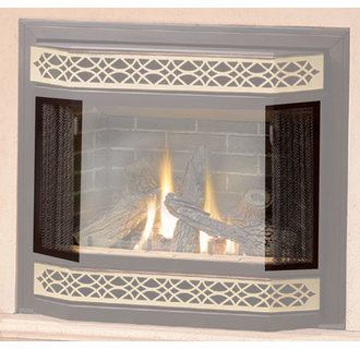 Napolean Fireplaces SK36R Screen Kit for EF36H Electric and GD36NTR  Rectangular