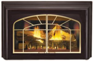 Napolean Fireplaces PRP44 Radiant and Reflective Porcelain Gas Fireplace Insert